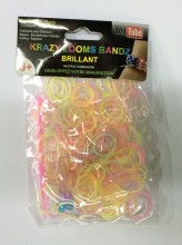 Loom Bands - Rubber Bracelet Set (200 rubbers)