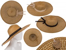 Summer straw hat - natural chic