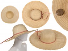 Summer straw hat - elegant chic