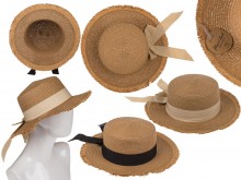 Straw hat for the summer - basic chic