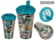 VWT1 Bus Surf Adventure non-spill cup with tube