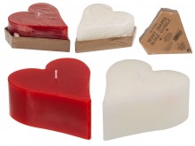 Heart candle in block XL