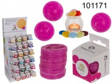 Fireplace aromatic wax 6 discs: Orchid