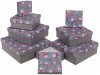 Set of 8 boxes - spring flowers