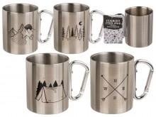 Stainless steel mug - journey