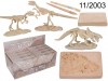 Zestaw archeologa - odkryj szkielet dinozaura XL