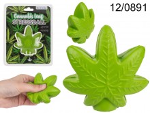 Antistress marijuana leaf