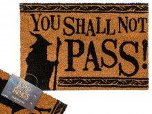 Lord of the Rings doormat - licensed product
