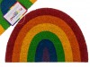 Радужный коврик Pride - полукруглый