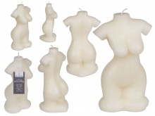 Woman body candle candle