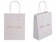 Mr & Mrs gift bag 18 x 8 x 23 cm