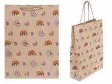 Rainbow gift bag 25 x 8.5 x 34.5 cm