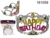 Urodzinowa korona Happy Birthday