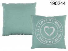 Decorative pillow I love my Home - last pieces