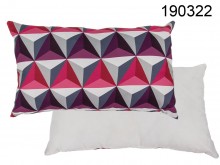 Cushion with Geometric Pattern