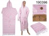 Халат для хаммама после ванны, розовый размер L