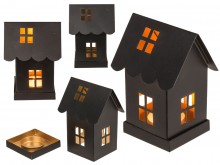 Metal tealight house - size S