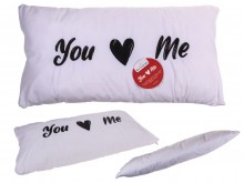 You - Me pillow - 30 x 60 cm