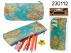 World map pencil case