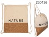 Plecak bawełniany z korkowym dnem Natural Style