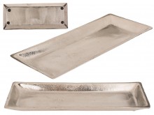 Decorative metal tray - 35 x 14 cm