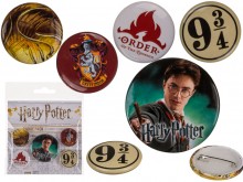 Harry Potter pins (5 pieces) - licensed product