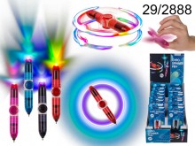 Anti-stress spinner pen with LED