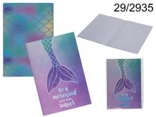 A5 Mermaid's Tail Notepad