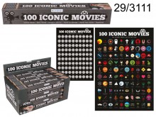 Scratch poster - 100 iconic movies, English ...