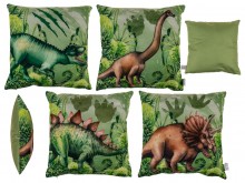 Decorative pillow dinosaurs mix