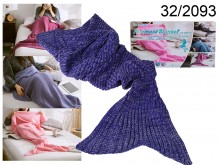Purple Mermaid Blanket 180 cm