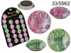 Euro Notes Glass Magnet