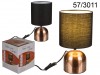 Floor lamp - copper with a shade