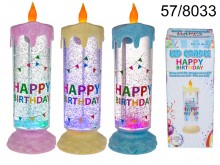 Happy Birthday LED Candle