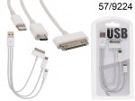 USB Charging Cable for iPad 1-4, iPhone 4-6, Samsung Galaxy