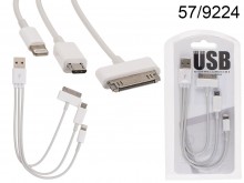 USB Charging Cable for iPad 1-4, iPhone 4-6, ...