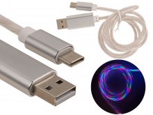 C típusú USB gyorstöltő kábel