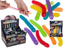 Elastic worms for stretching (6 pieces)
