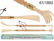Backscratcher and shoehorn
