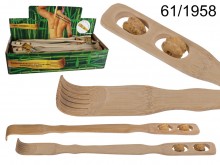 Bamboo Back Scratcher and Massage Device