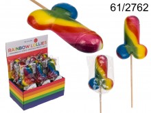 Penis lollipop rainbow