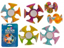 Spinner with suction cups