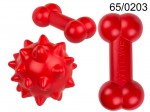 Жевательная игрушка для собак - костяной или остроконечный мяч