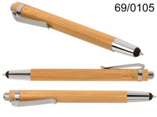 Bamboo pen with tip for touch screens