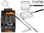 Telescopic grill grate, grate for toasting