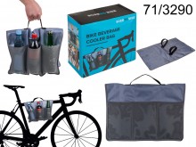 Bicycle cooling bag for 6 bottles / cans
