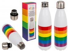 Rainbow thermal insulation bottle