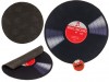 Decorative rug vinyl record - diam. 60 cm