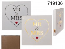 Mr & Mrs Sign with LEDs