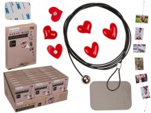 Wire for photos with magnets Hearts